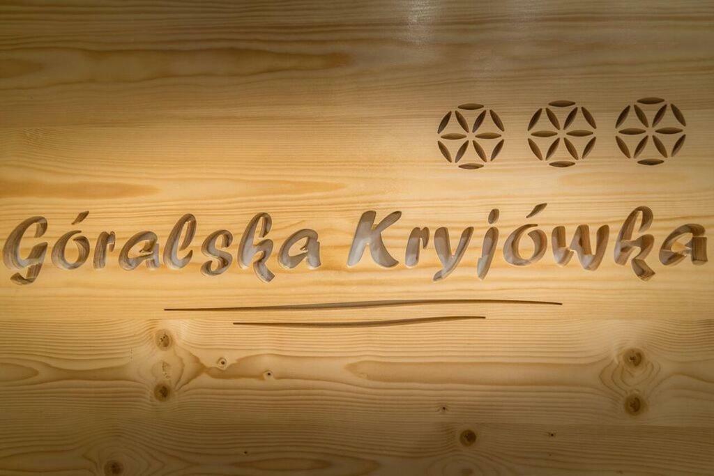 Goralska Kryjowka Apartment ซาโกปาเน ภายนอก รูปภาพ
